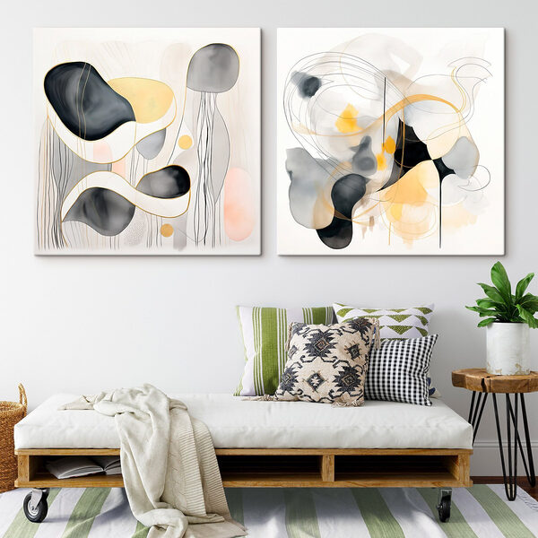 Two images of art