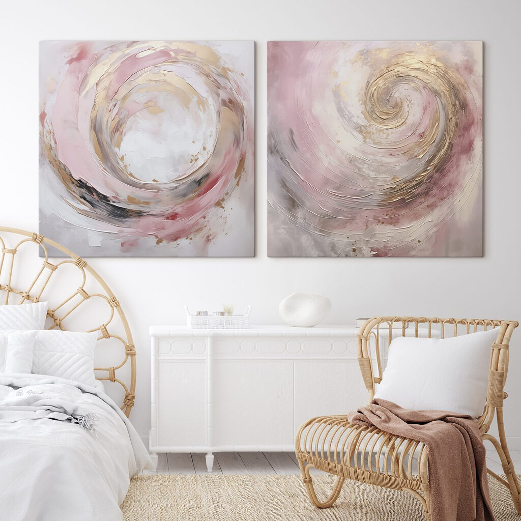 Painting of a spiral