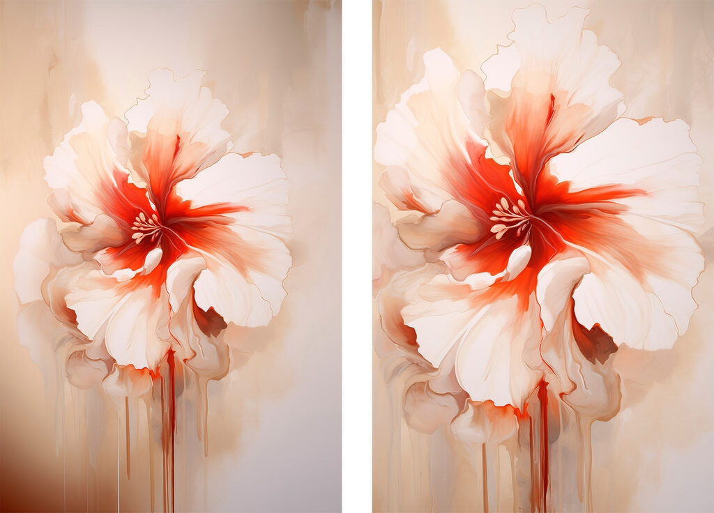 Painting of a flower