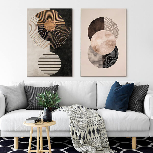 Two art pieces of art