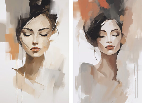 Painting of a woman