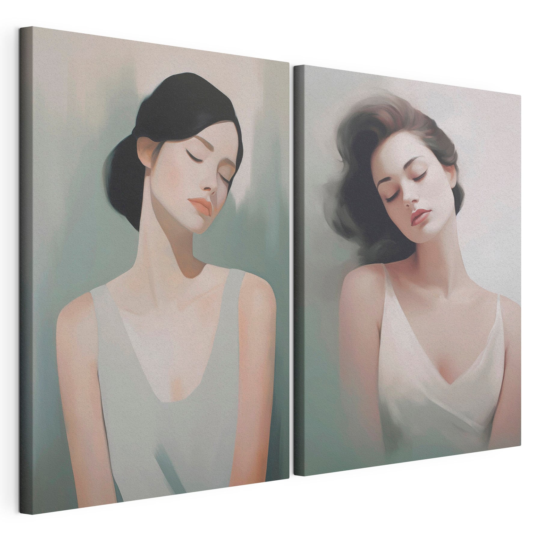 Soft expressions of serene beauty