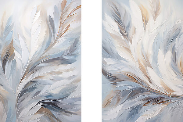 Soft hues of nature's gentle breath