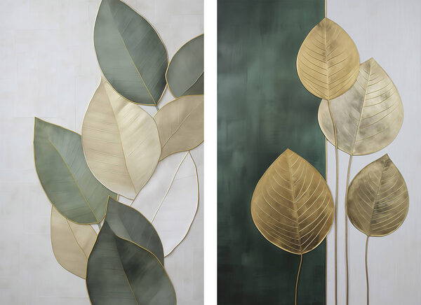 Natural elegance in leaf designs