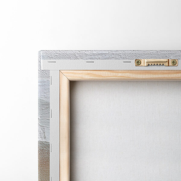 Soft waves of earthy tones blend