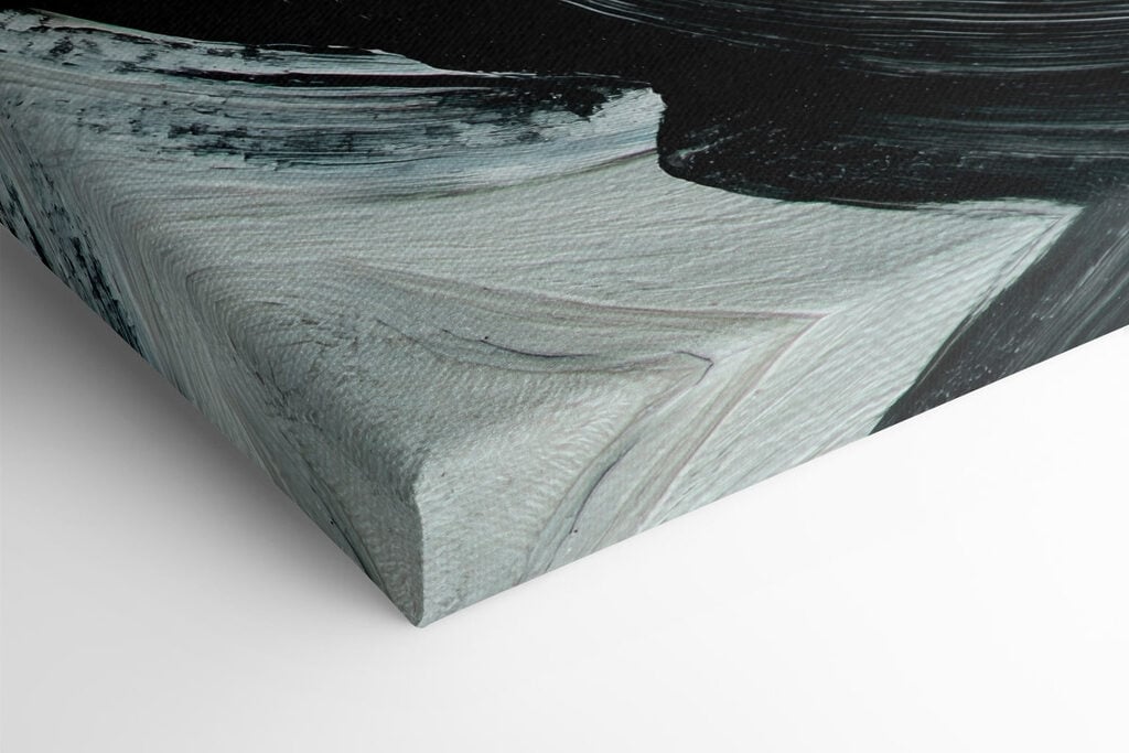 Dynamic swirls of monochrome colors