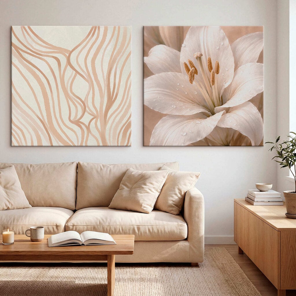 Smooth lines and elegant lilies