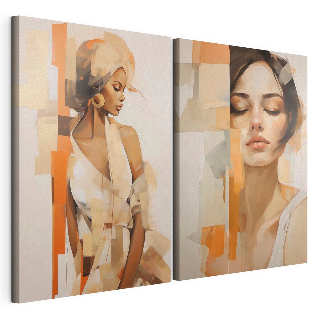 Collage of a woman
