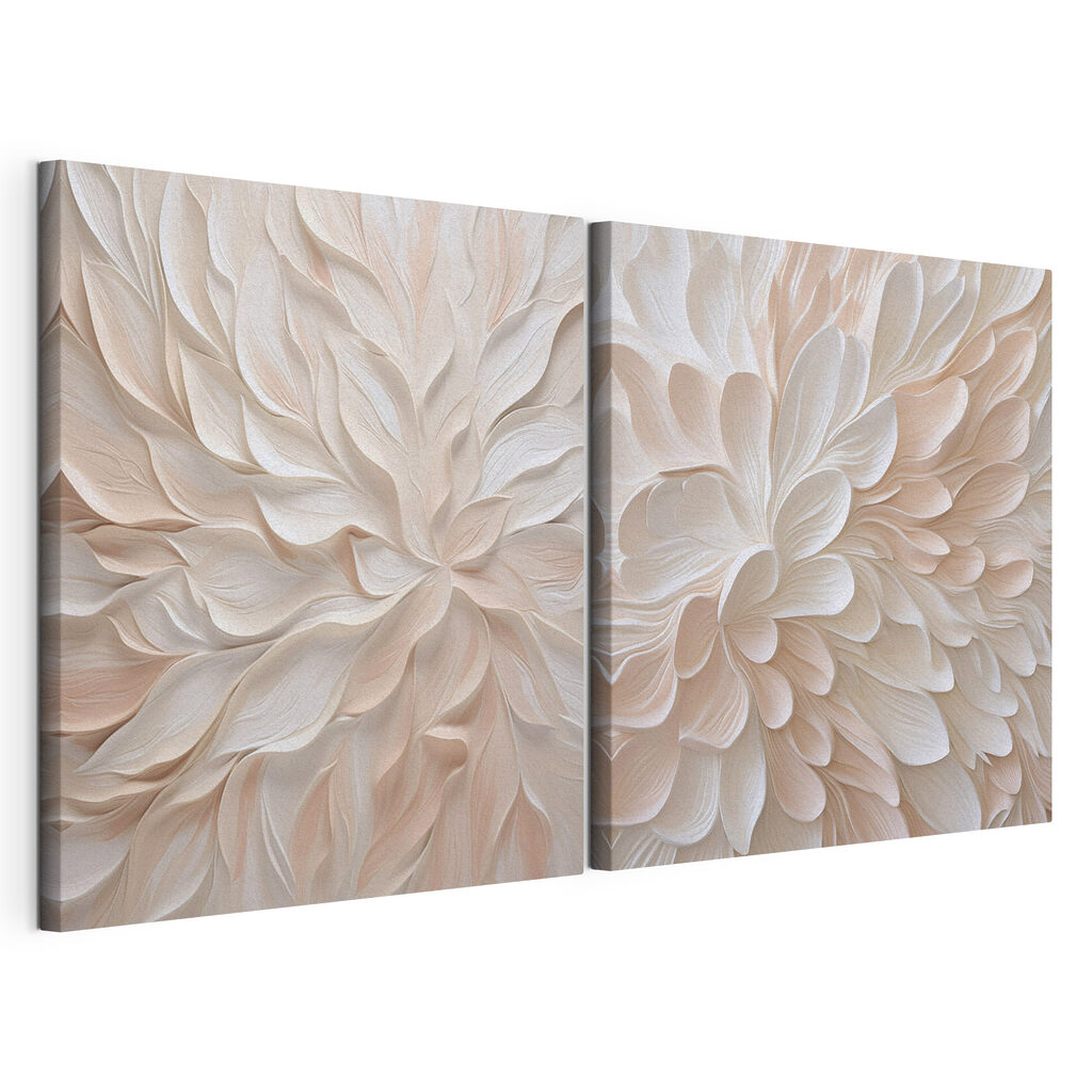 Soft petals in pastel hues