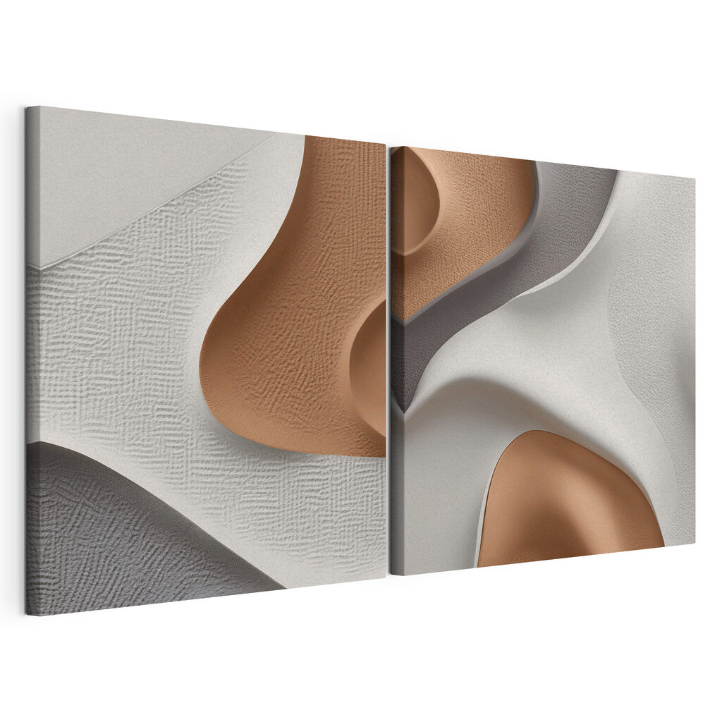 Elegant curves in contrasting shades