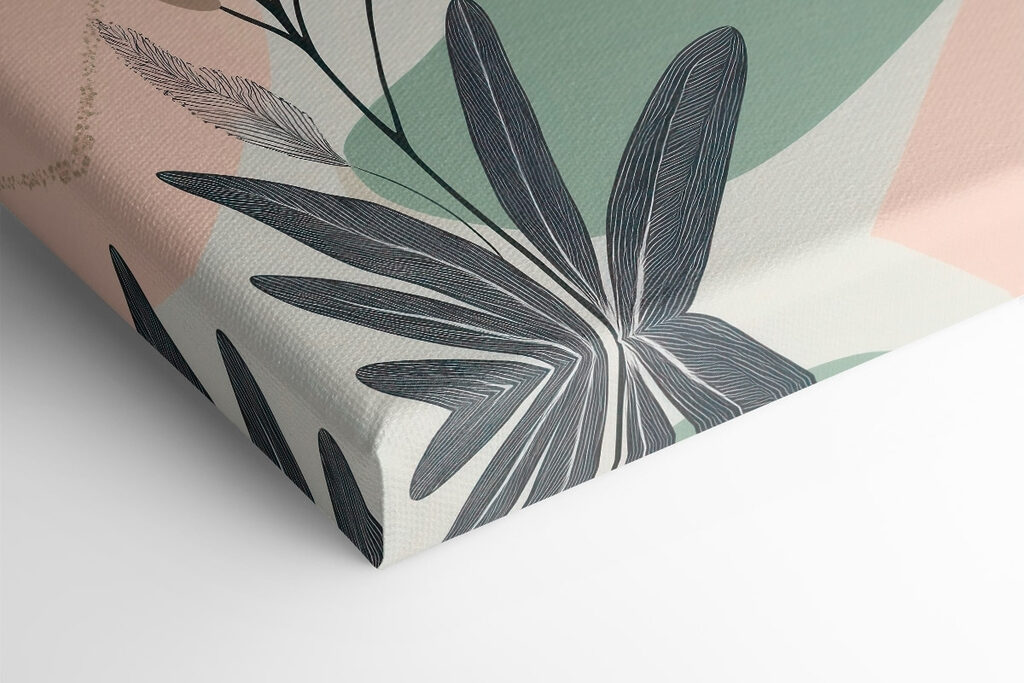 Two images of plants