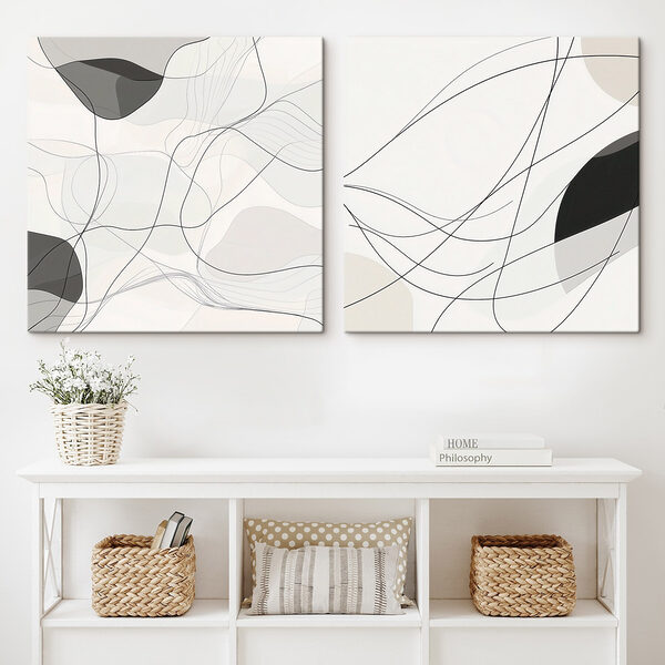 Dynamic lines create soft harmony