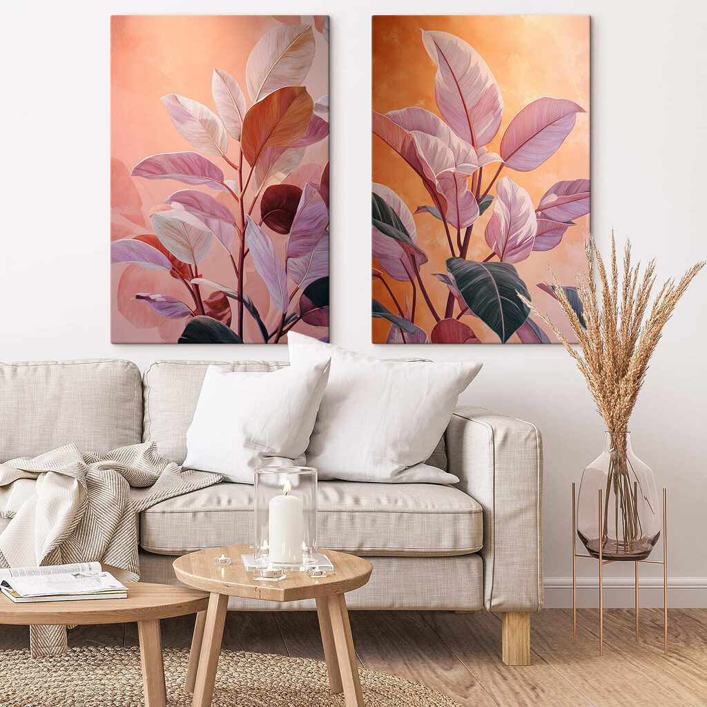 Playful hues of nature's beauty