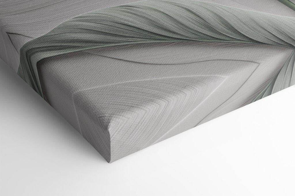- Lush leaves in harmonious design