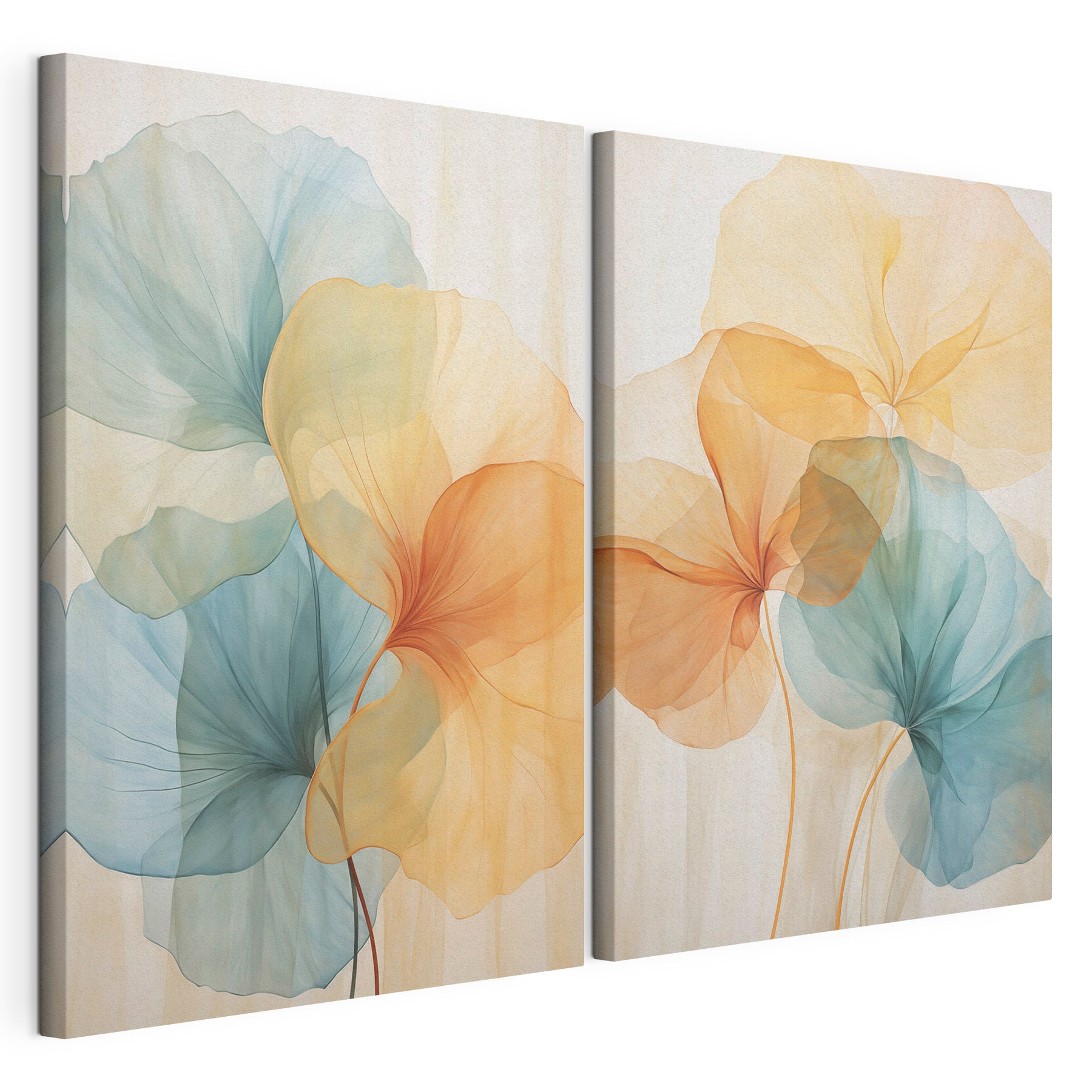 Soft hues blend in harmonious display