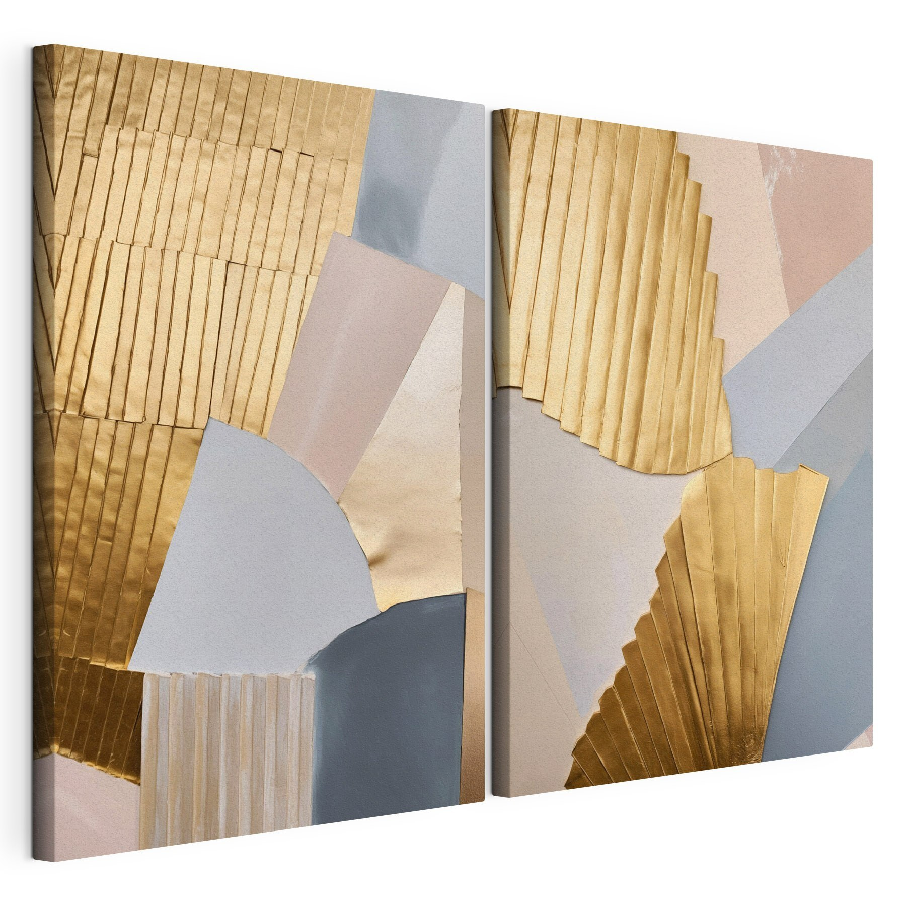 Collage of different colors of paper