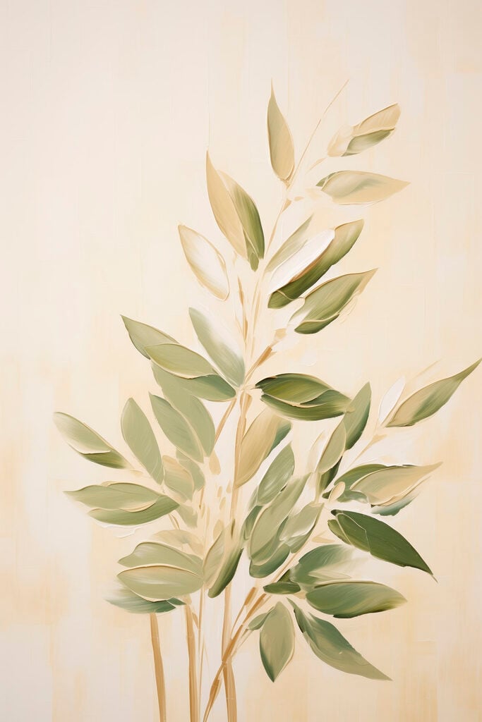 Painting of a plant