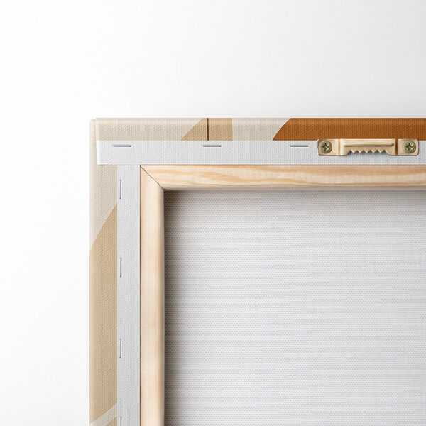 Playful shapes in warm tones