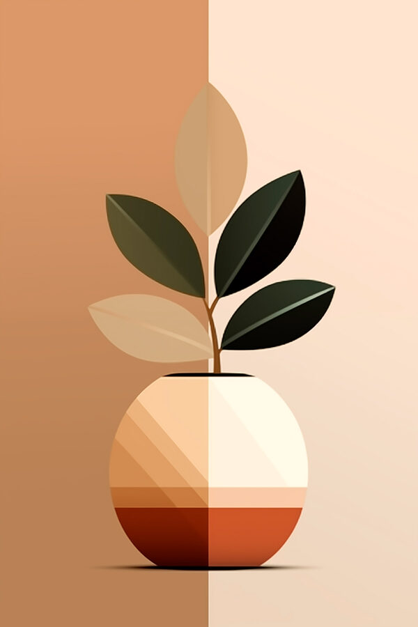 Plant in a pot