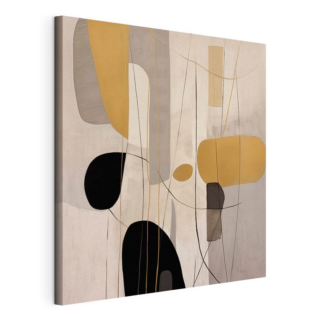 Painting of different shapes and colors