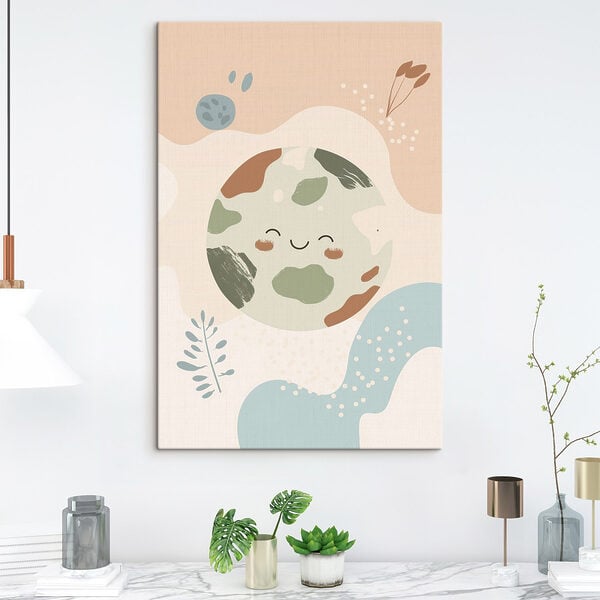 Obraz Cartoon of a planet (SKU: s47066)