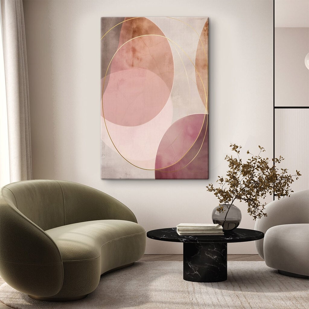 Soft hues and gentle curves unite