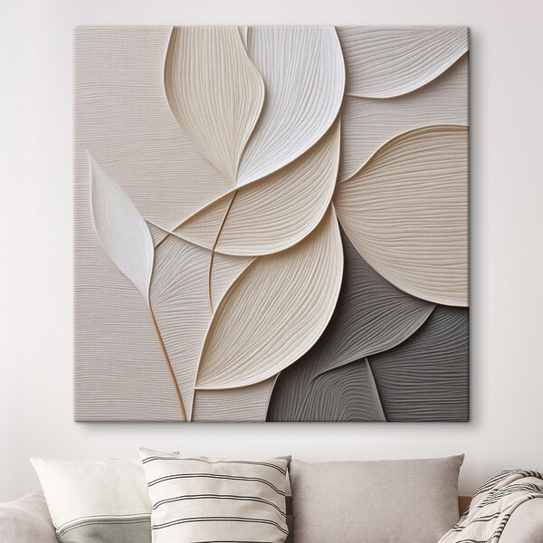 Obraz Canvas print Soft curves and gentle lines blend
