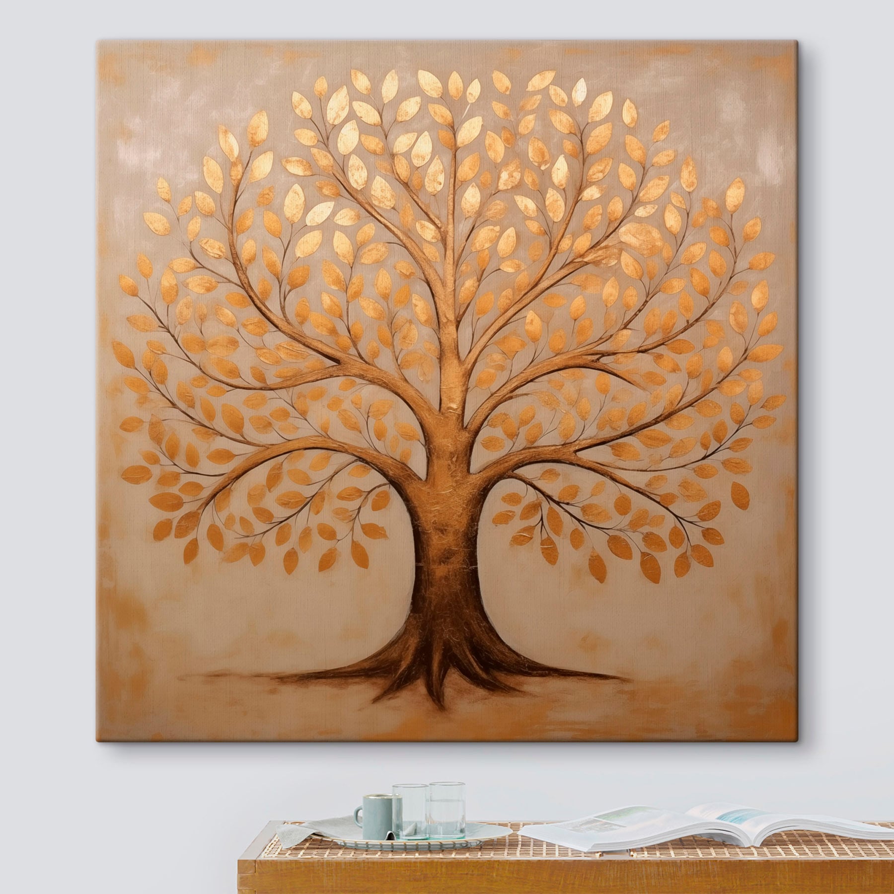 Nature's beauty depicted in artistry