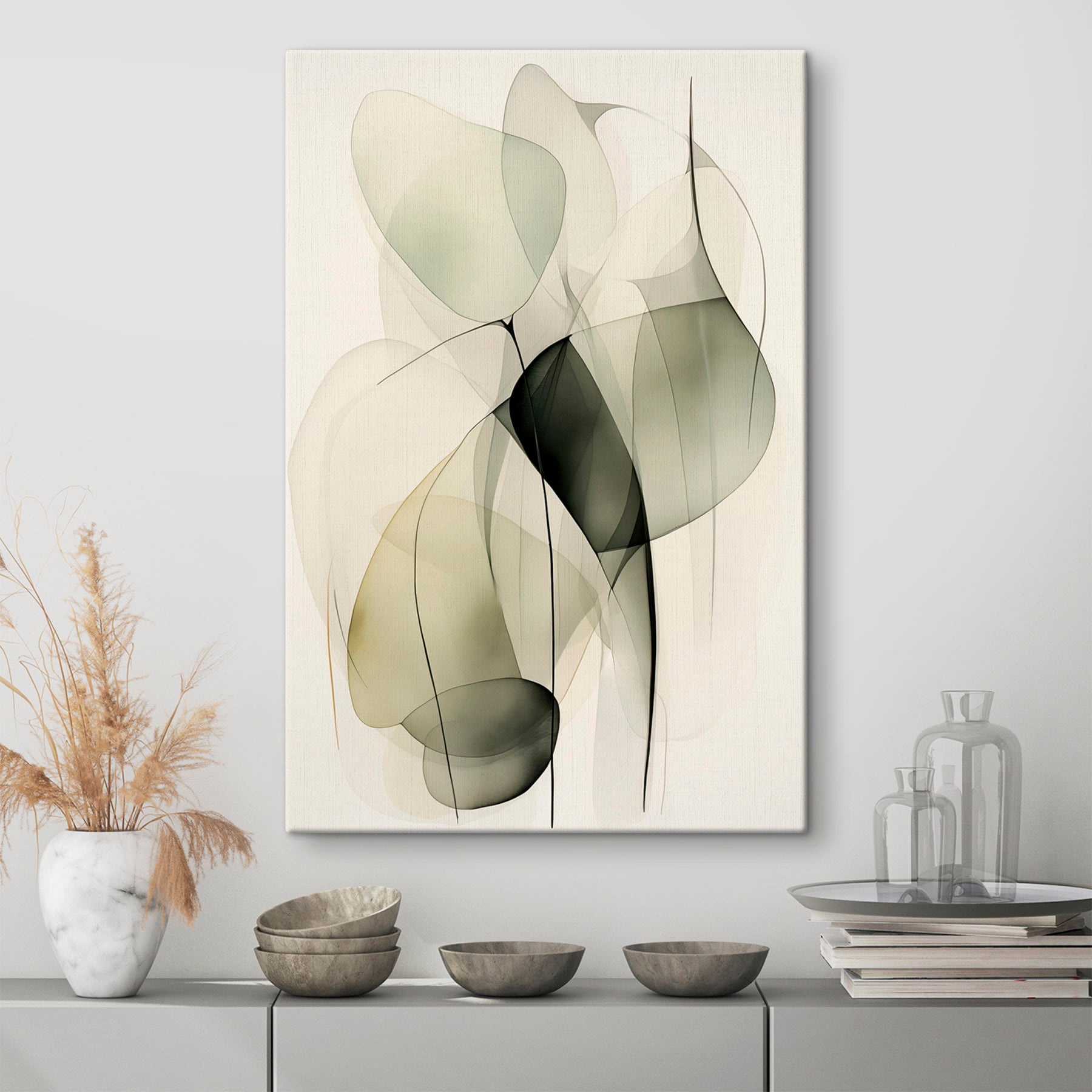 Ethereal flow of soft forms