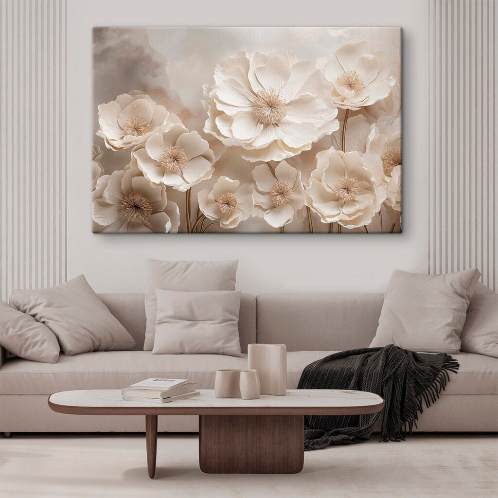 Group of white flowers