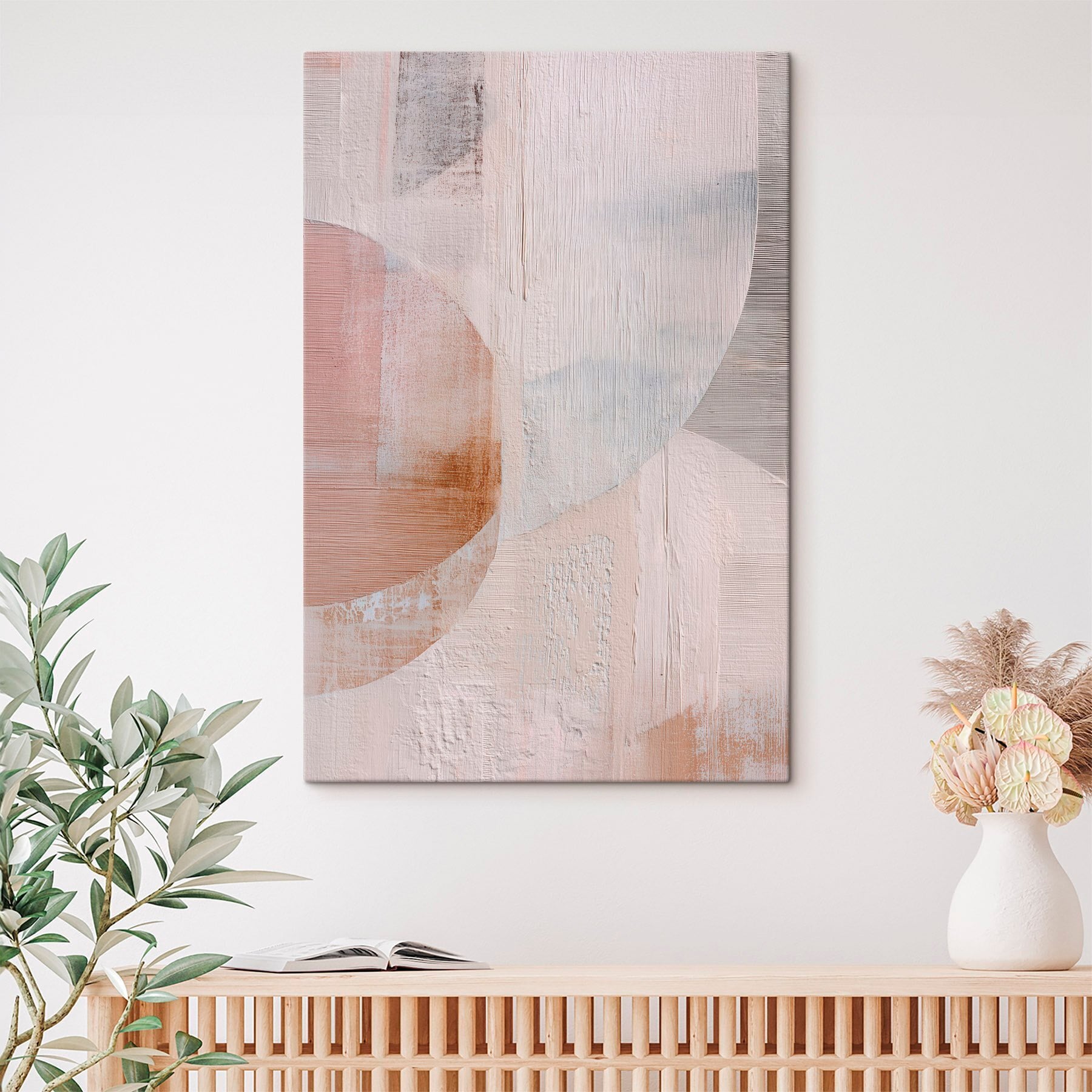 Painting of a circle and a circle