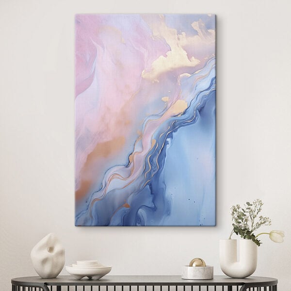 Serene swirls of color and movement