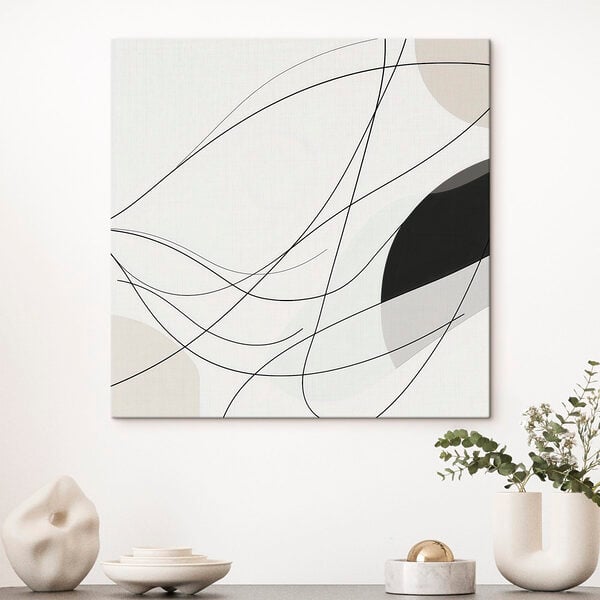 Black and white art