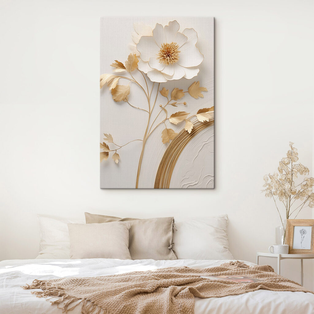 Beautiful floral design on display
