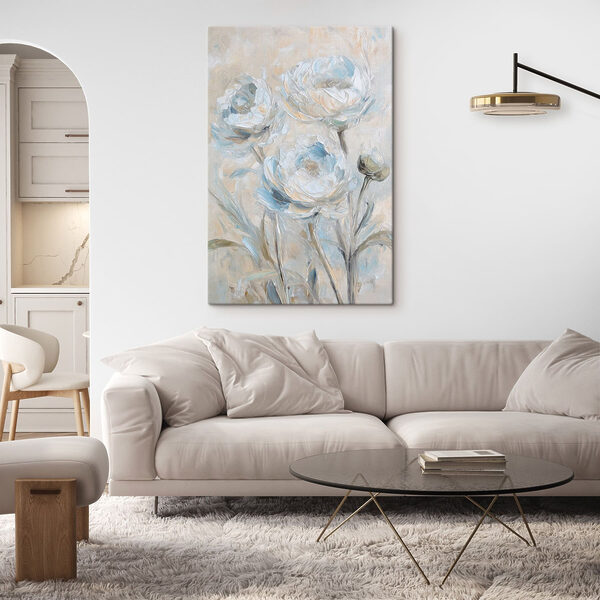Obraz Obraz Obraz przedstawiający kwiaty na białym tle (SKU: s49280)