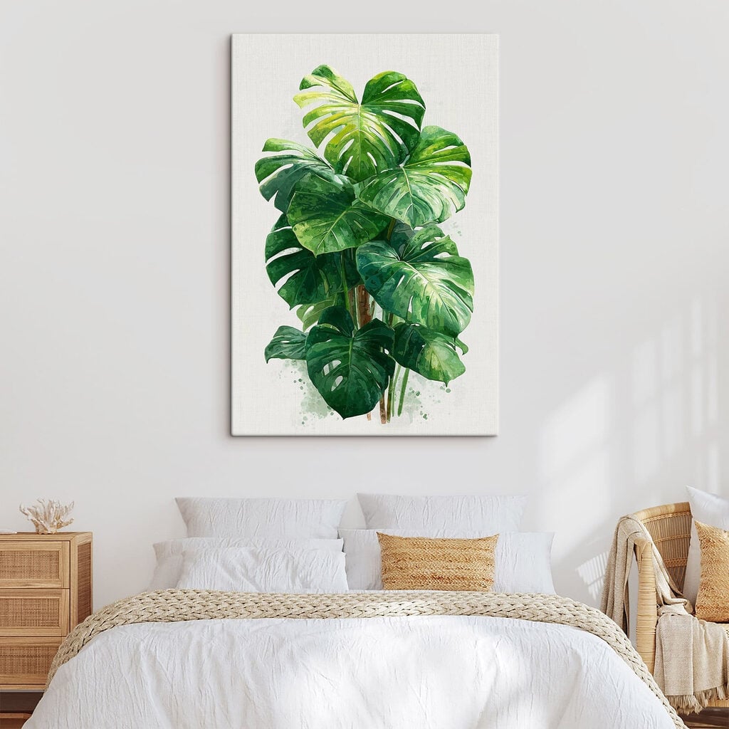 Large green plant with large leaves