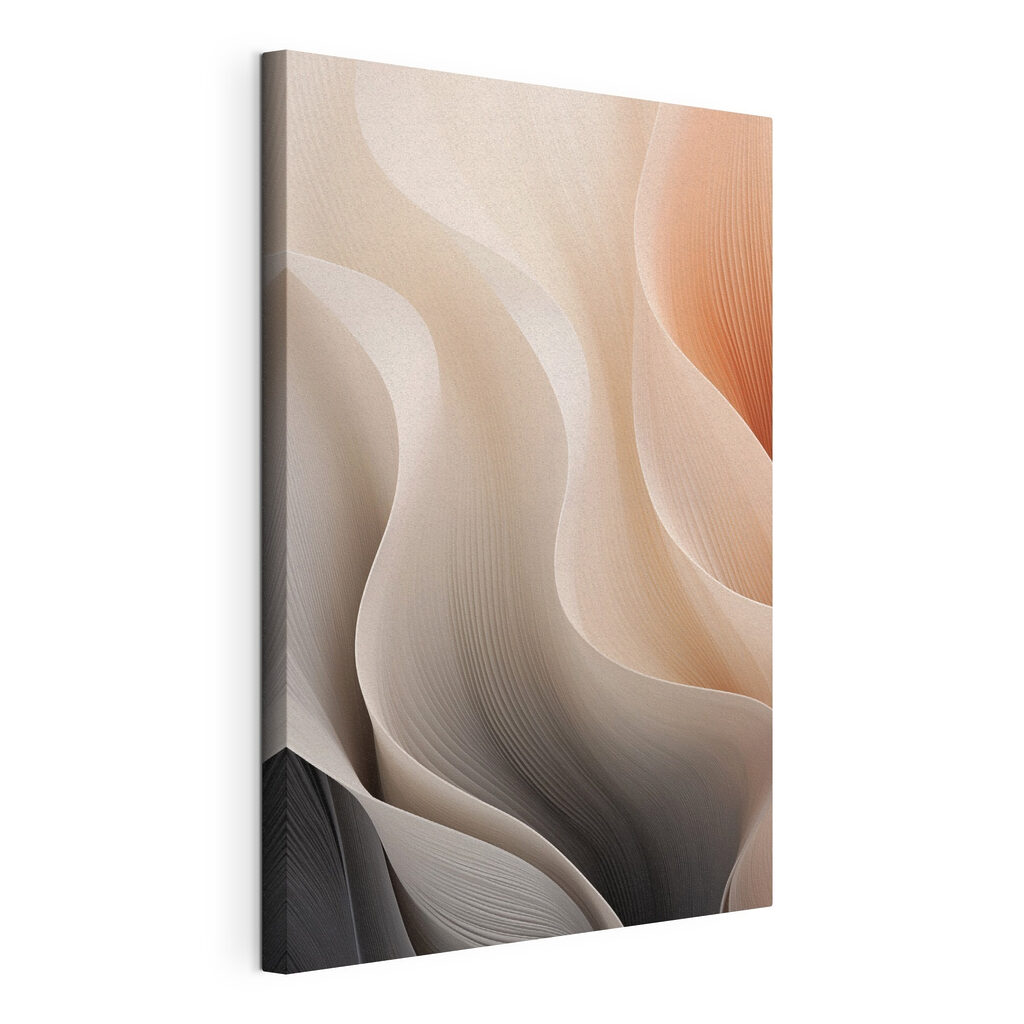 Soft waves of color and form
